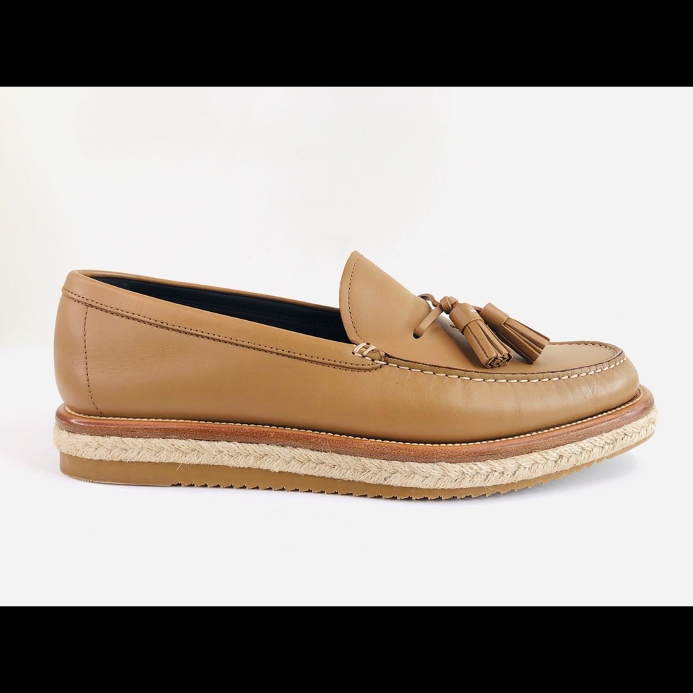 Salvatore Ferragamo Luther Leather Tassel Moccasin